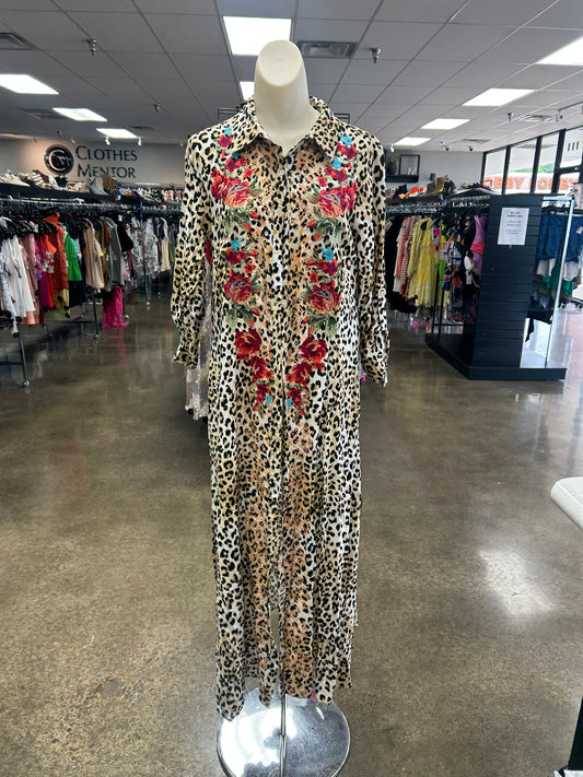 Kimono By Savanna Jane In Animal Print, Size:S