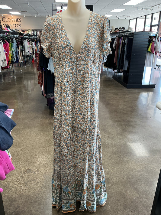 Dress Casual Maxi By Natural Life In Floral Print, Size:L