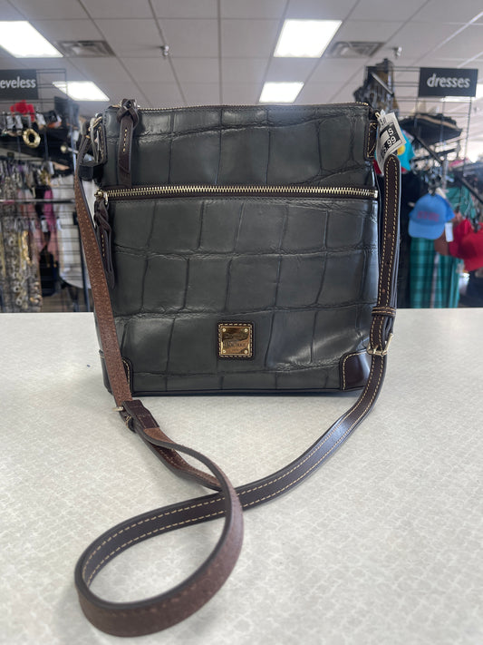 Handbag Designer By Dooney And Bourke In Grey, Size:Medium