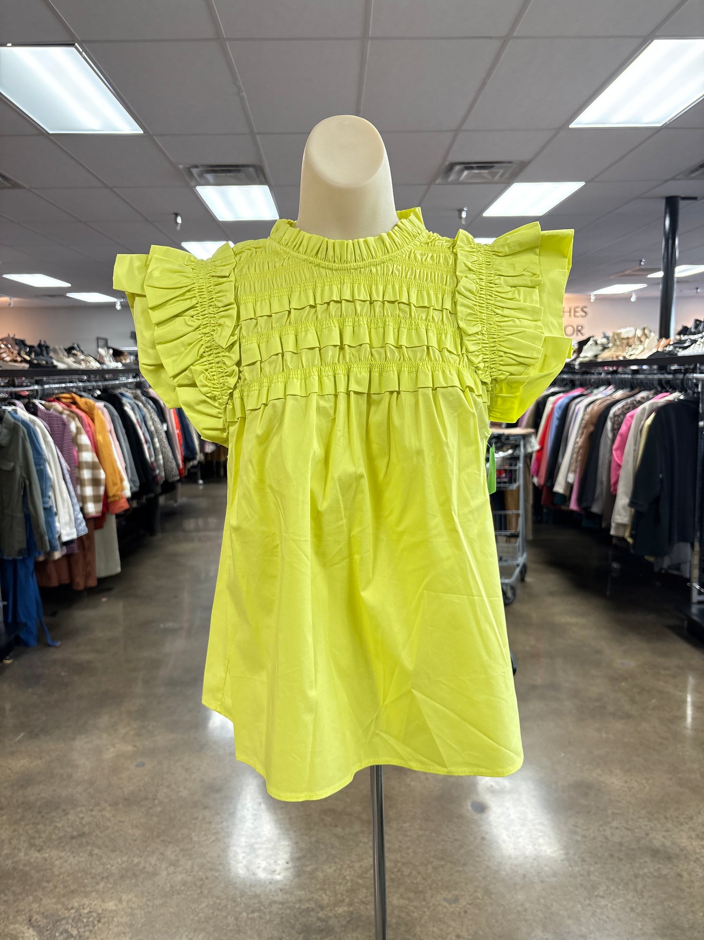 Top Ss By Marc New York In Yellow, Size:M