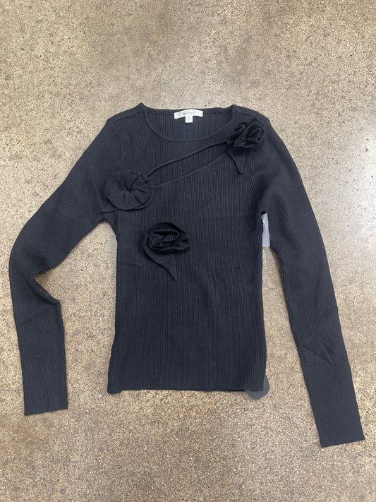 Top Ls By Clothes Mentor In Black, Size:S