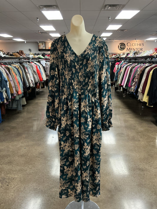 Dress Casual Maxi By Hayden La In Green, Size:2X