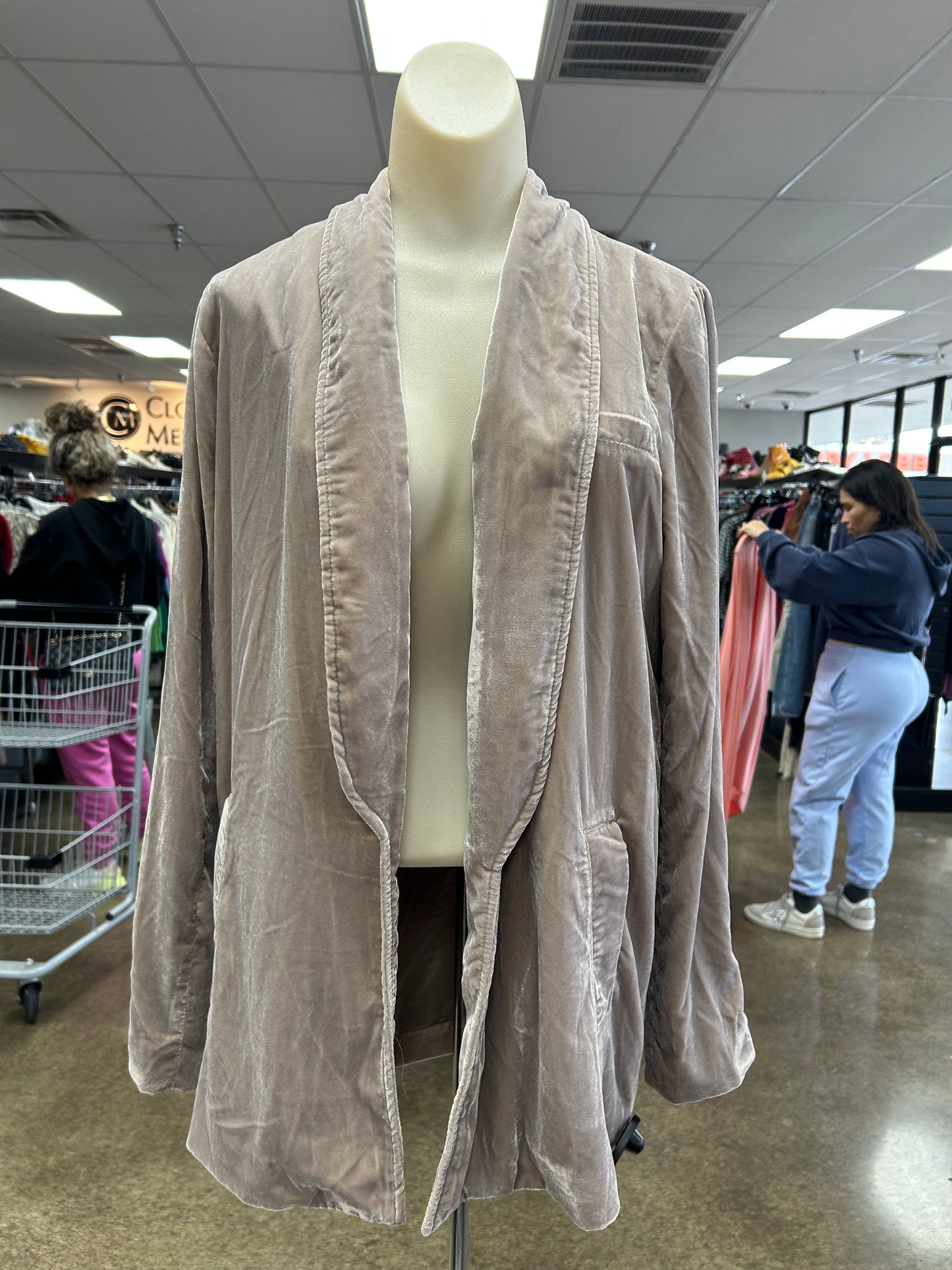 Blazer By Free People In Taupe, Size:S