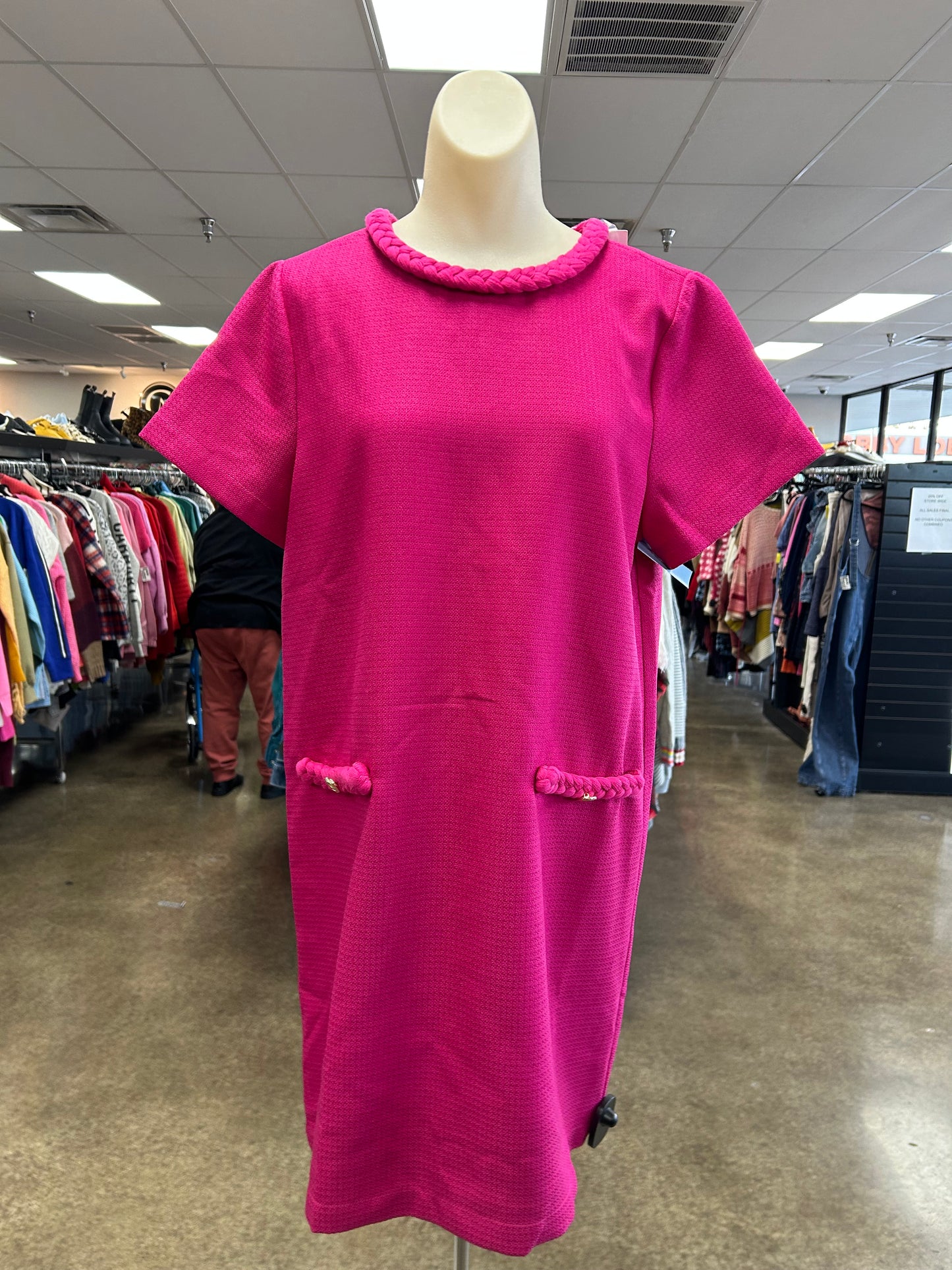 Dress Casual Short By Clothes Mentor In Pink, Size:L