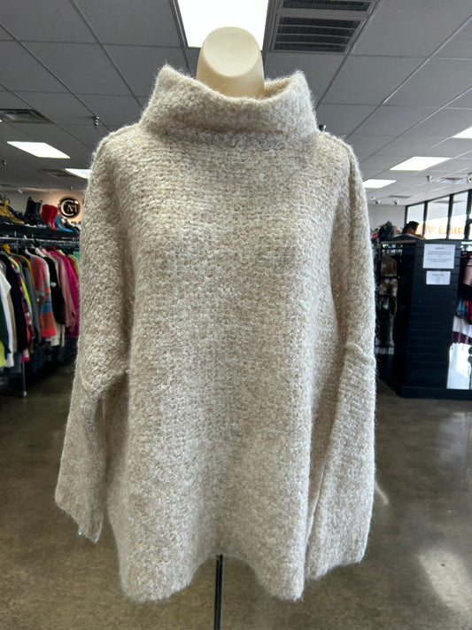 Sweater By Free People In Tan, Size:Xs