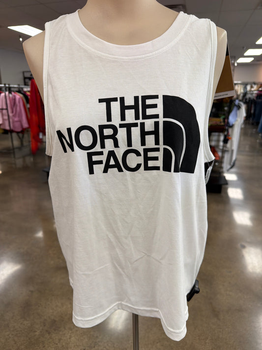 Top Sleeveless By The North Face In White, Size:M