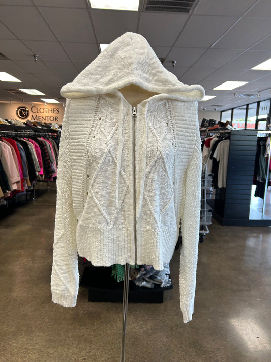 Sweater By Clothes Mentor In White, Size:S