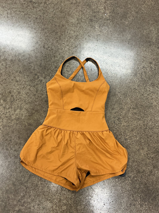 Romper By Free People In Yellow, Size:S