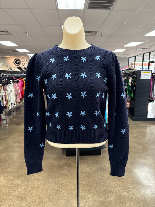 SWEATER by ENGLISH FACTORY In BLUE, Size: XS
