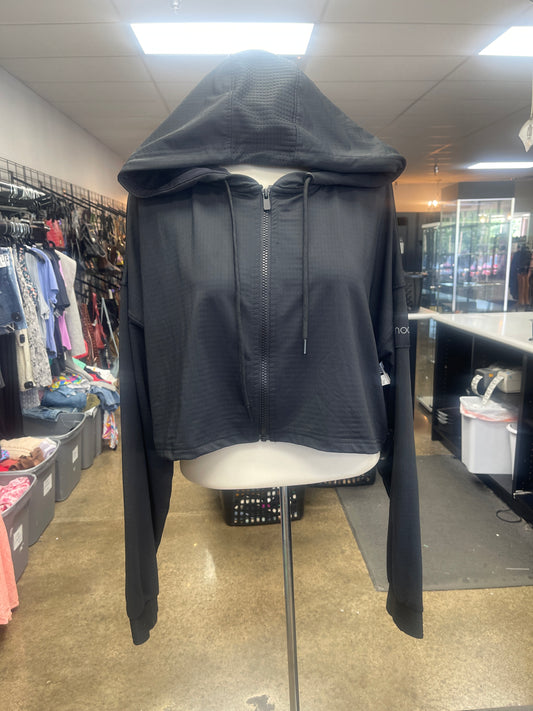 Athletic Jacket By Mono B In Black, Size:L