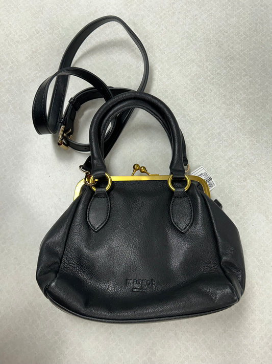 Crossbody Leather By Margot In Black, Size:Small