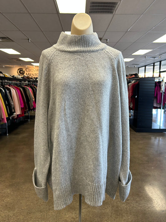Sweater By And Now This In Grey, Size:2X