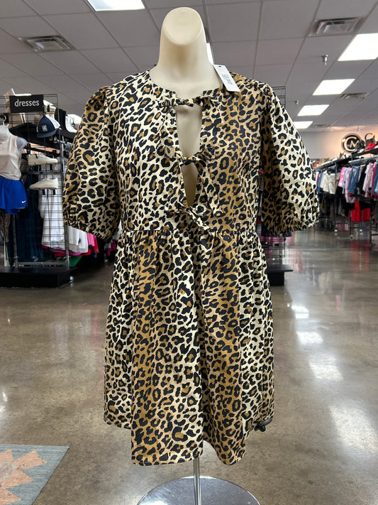 Dress Casual Short By Clothes Mentor In Animal Print, Size:S