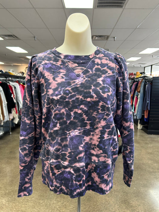 Sweatshirt Crewneck By Marie Oliver In Purple, Size:L