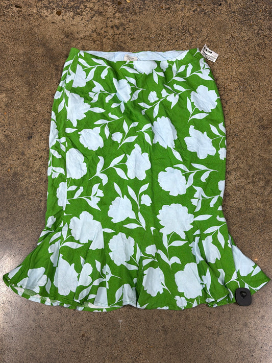 Skirt Maxi By Target-Designer In Green, Size:L