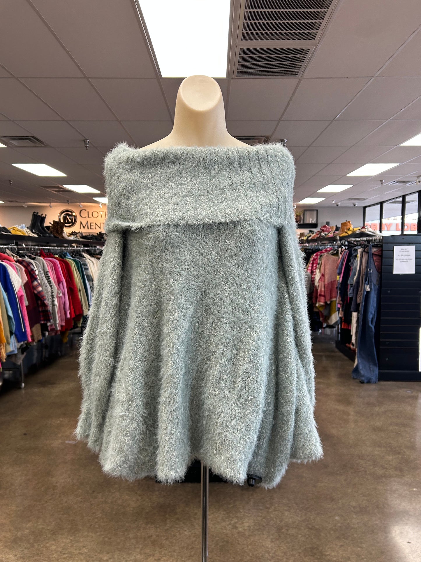 Sweater By Free People In Green, Size:Xs