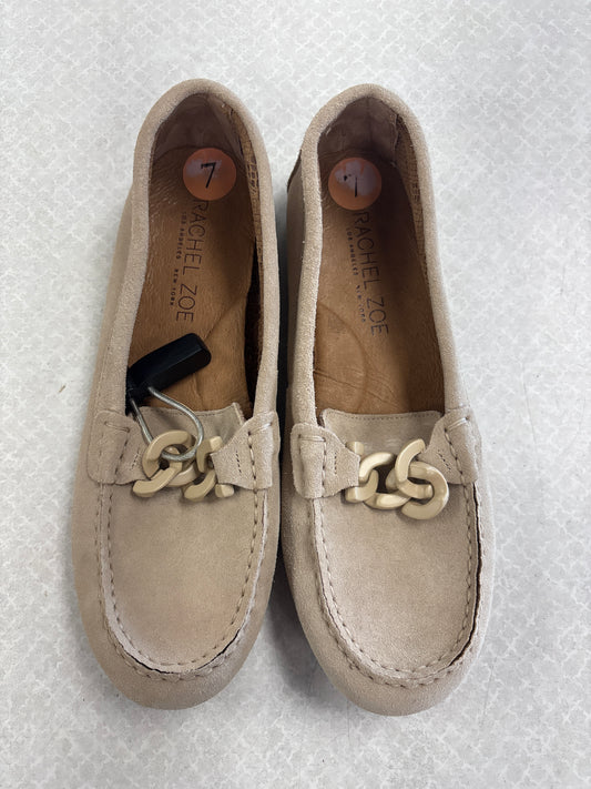 SHOES FLATS by RACHEL ZOE In TAN, Size: 7