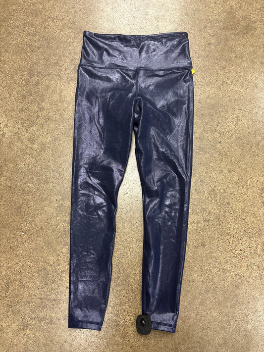 Athletic Leggings By Athleta In Blue, Size:S