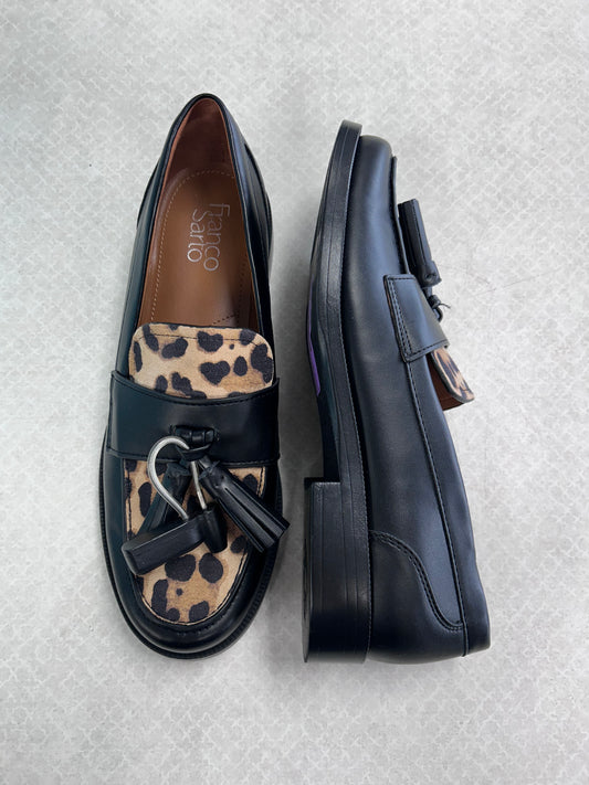 Shoes Flats By Franco Sarto In Animal Print, Size:8.5
