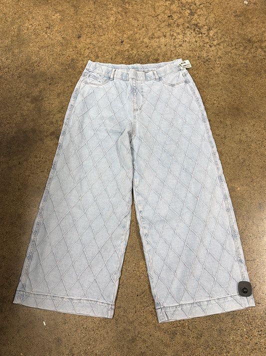 Jeans Wide Leg By Anna & Ava In Blue Denim, Size:Xl