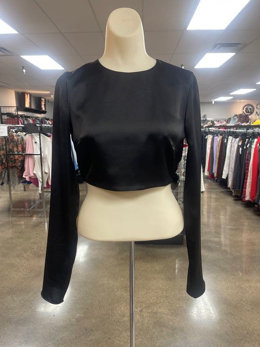 Top Ls By Zara In Black, Size:Xs
