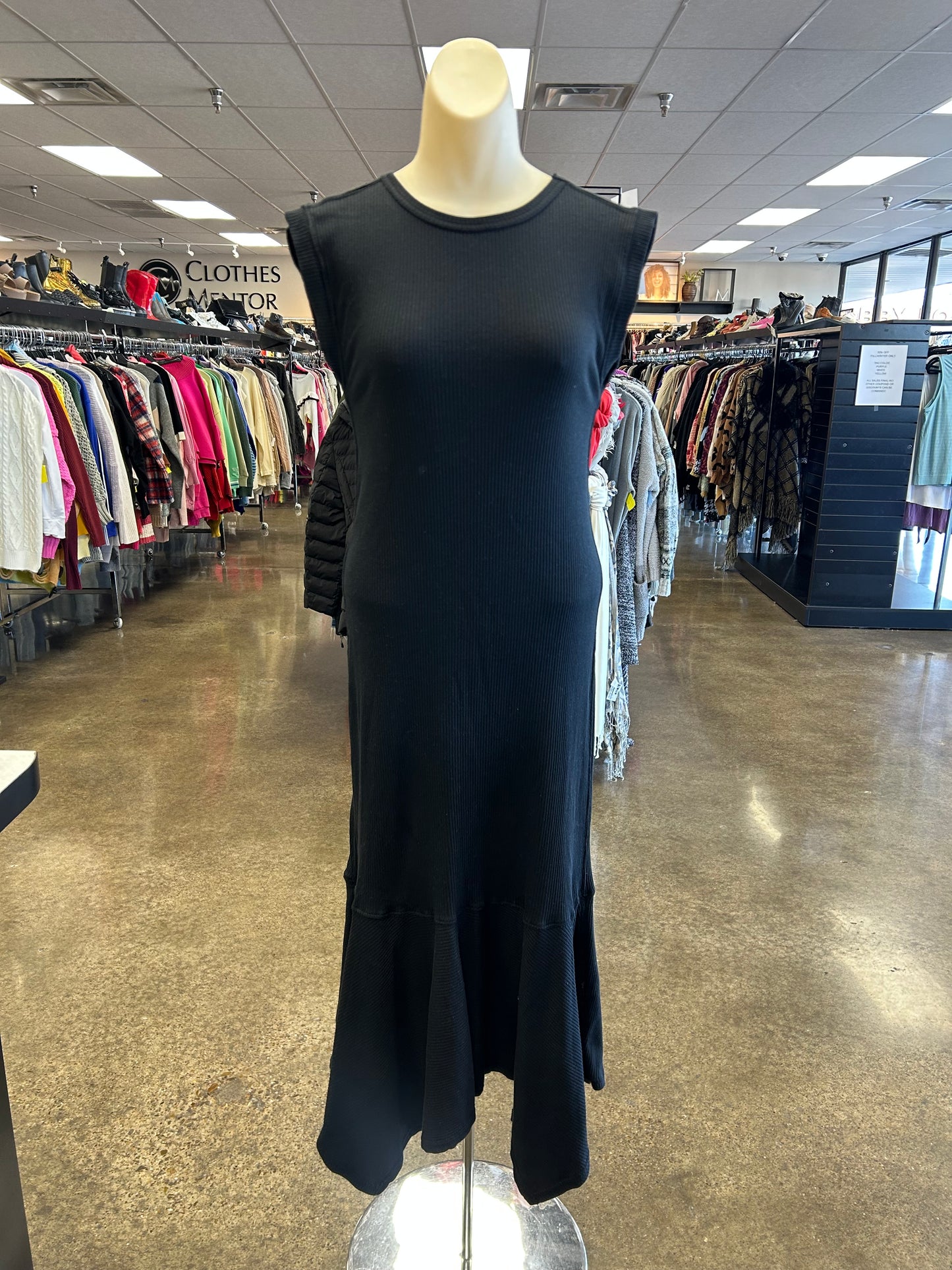 Dress Casual Maxi By Daily Practice By Anthropologie In Black, Size:S
