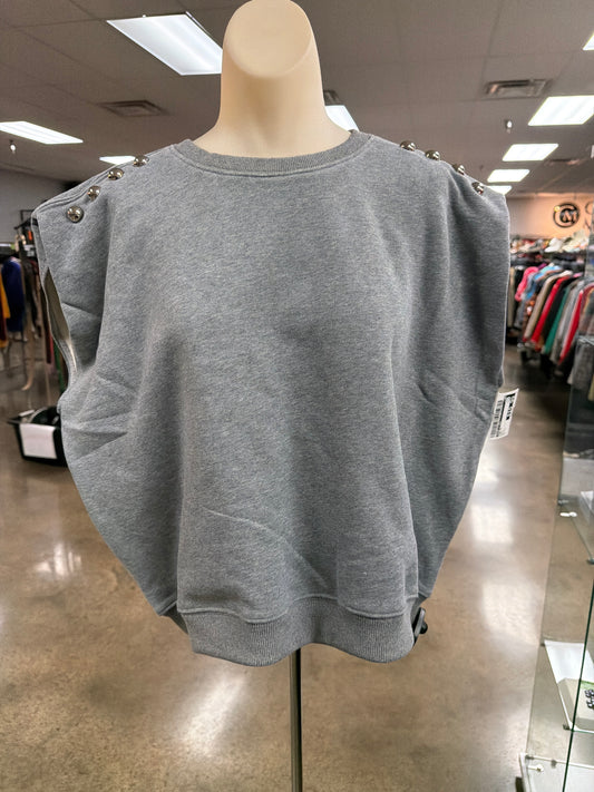 Top Ss By Anna & Ava In Grey, Size:L