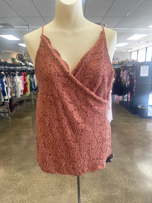 TOP SLEEVELESS by ERI + ALI In ORANGE, Size: L