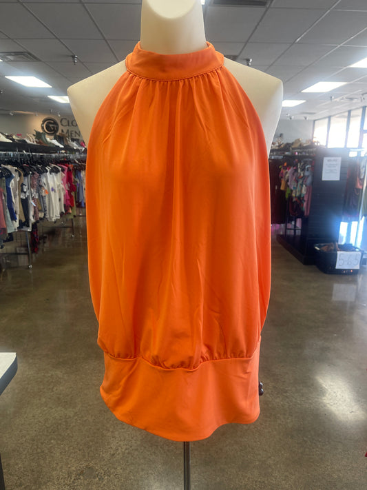 TOP SLEEVELESS by BOSTON PROPER In ORANGE, Size: M