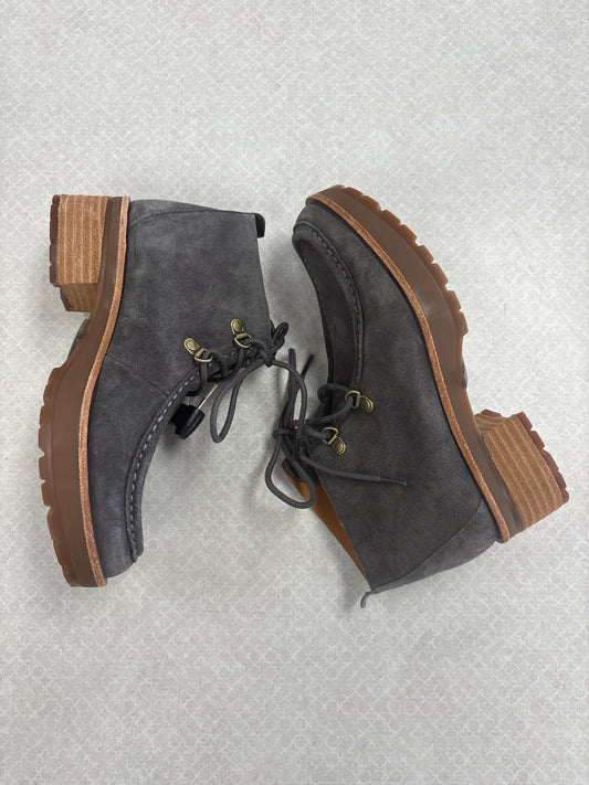 BOOTS ANKLE HEELS by KORK EASE In GREY, Size: 6