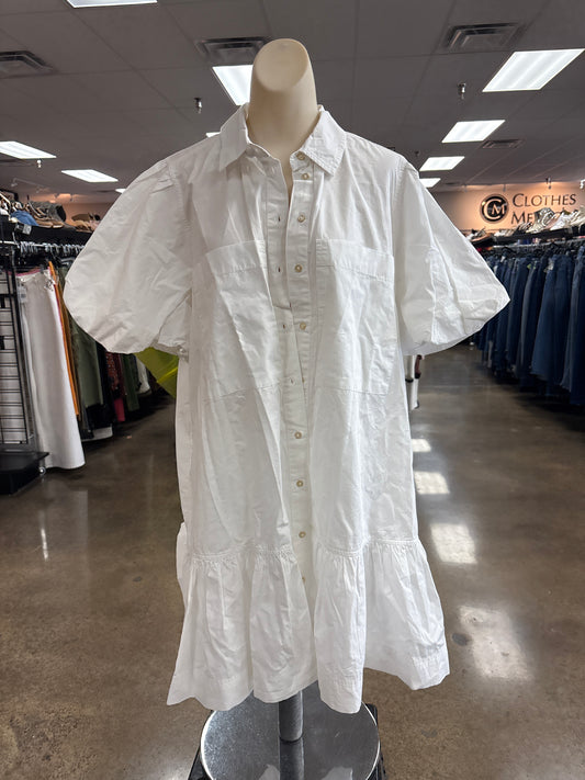 Dress Casual Short By Free Assembly In White, Size:L