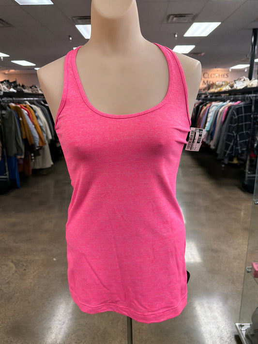 Athletic Tank Top By Lululemon In Pink, Size:S