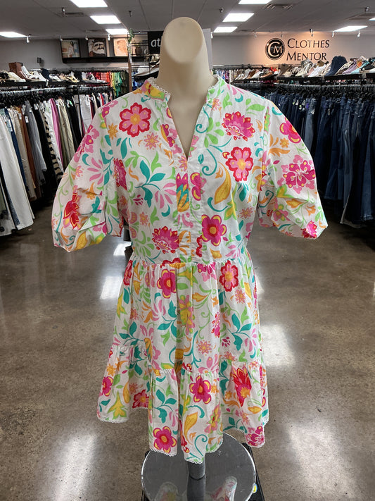 Dress Casual Short By Fate In Floral Print, Size:S