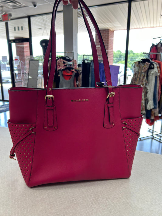Handbag Designer By Michael Kors In Pink, Size:Medium