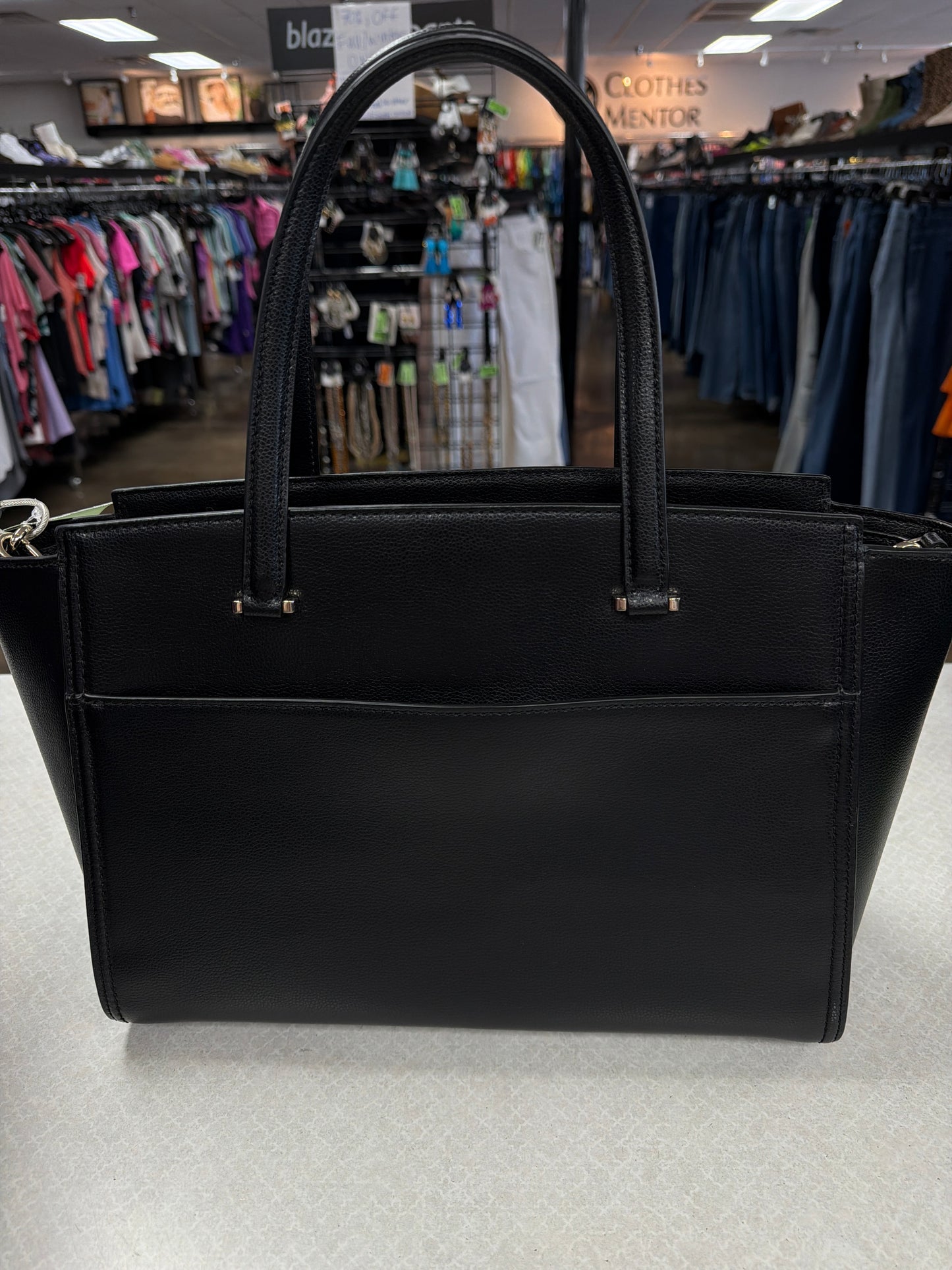 Handbag Designer By Kate Spade In Black, Size:Large