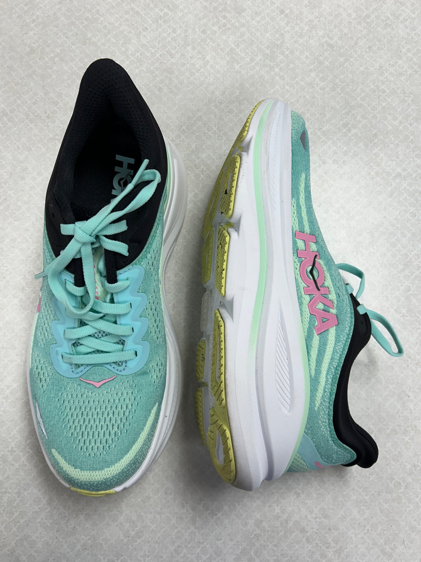 Shoes Athletic By Hoka In Green, Size:9