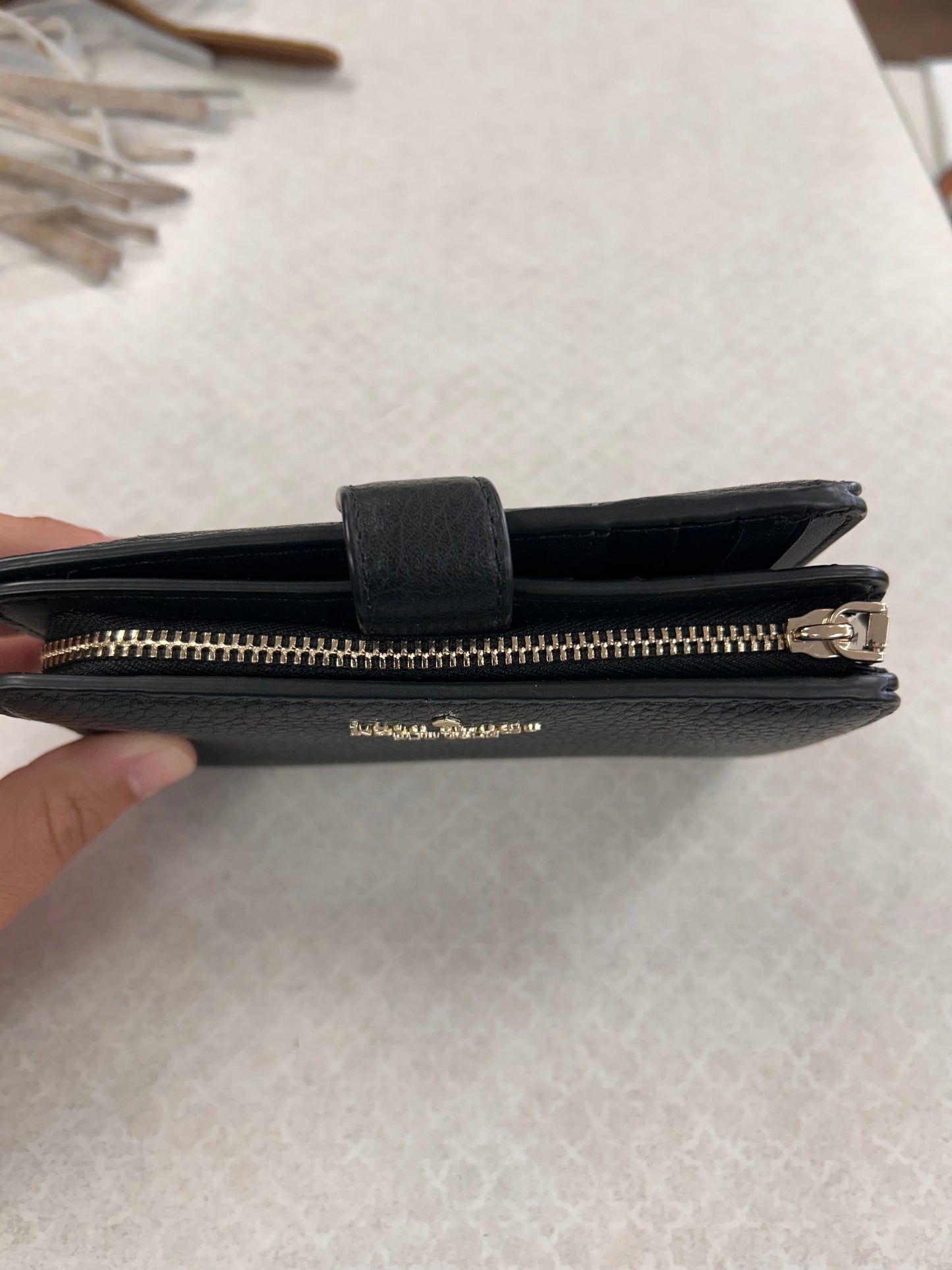 Wallet Designer By Kate Spade In Black, Size:Medium