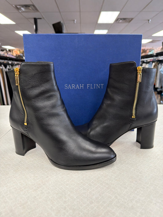 Boots Ankle Heels By Cma In Black, Size:8