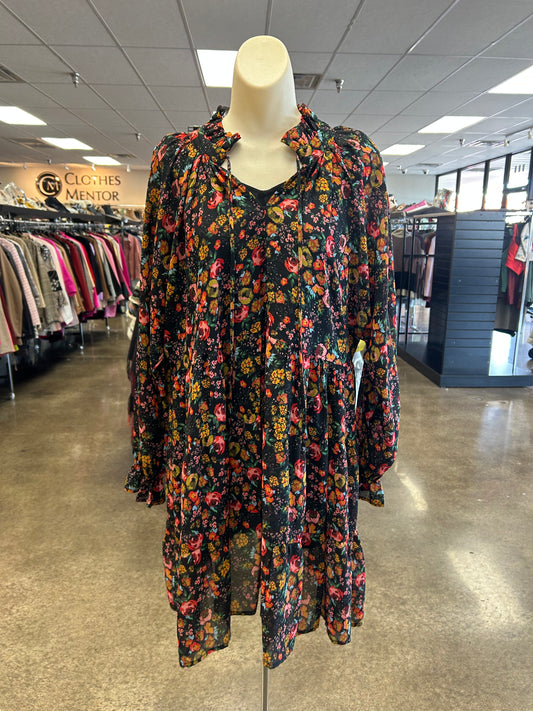 Dress Casual Short By Vici In Floral Print, Size:M