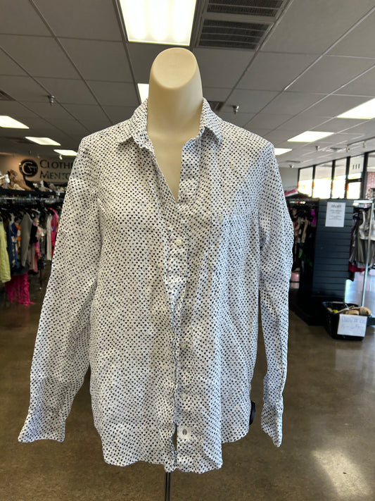 Top Ls By Grayson In Blue & White, Size:S