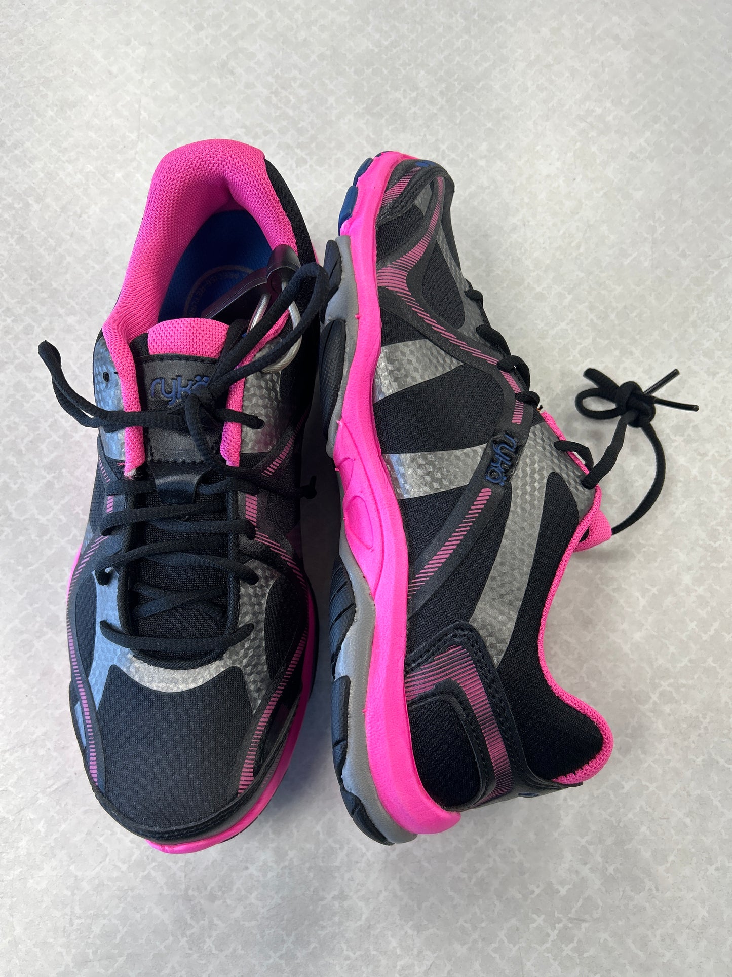 Shoes Athletic By Ryka In Black & Pink, Size:7.5