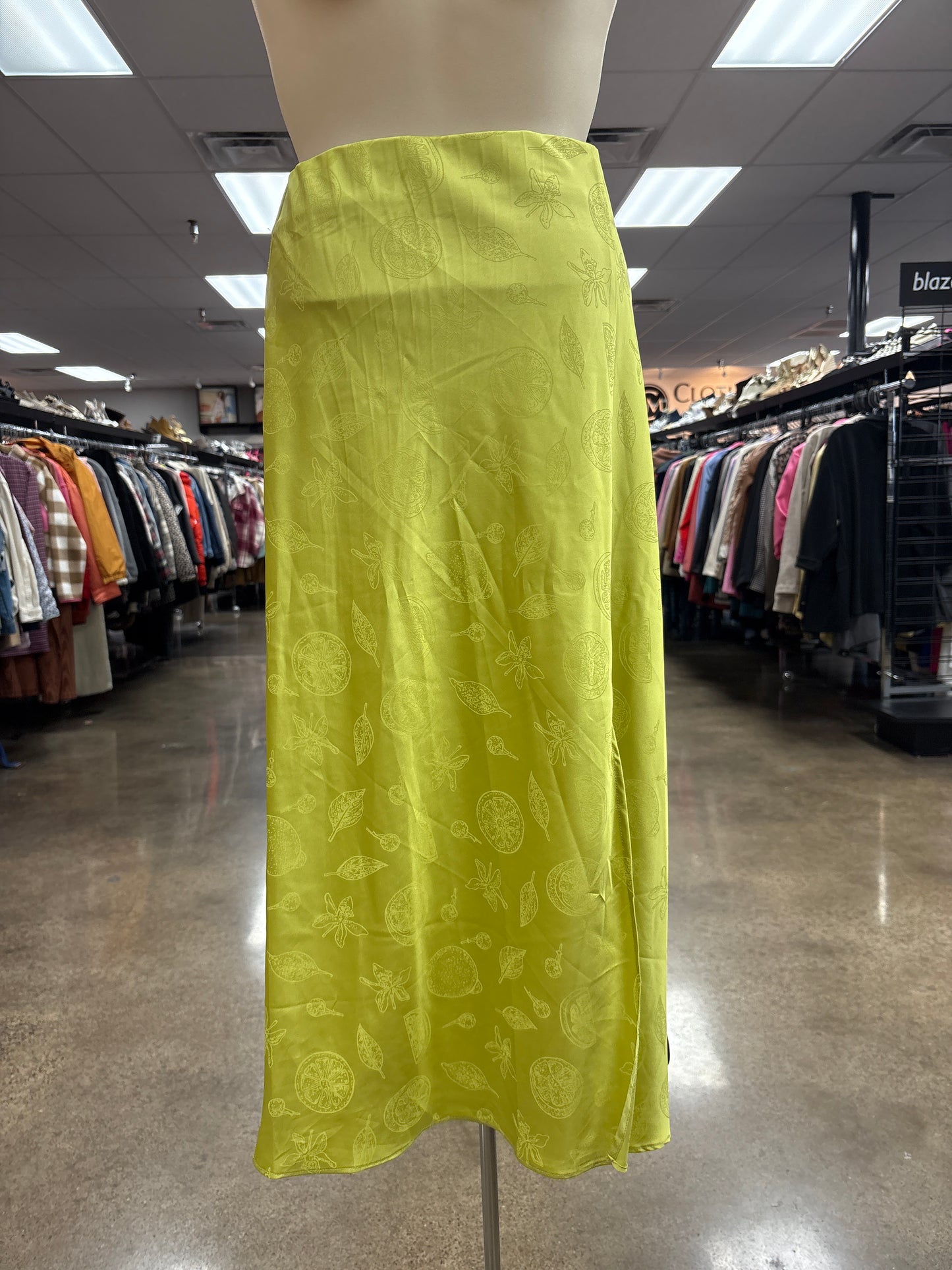 Skirt Maxi By Skies Are Blue In Green, Size:M