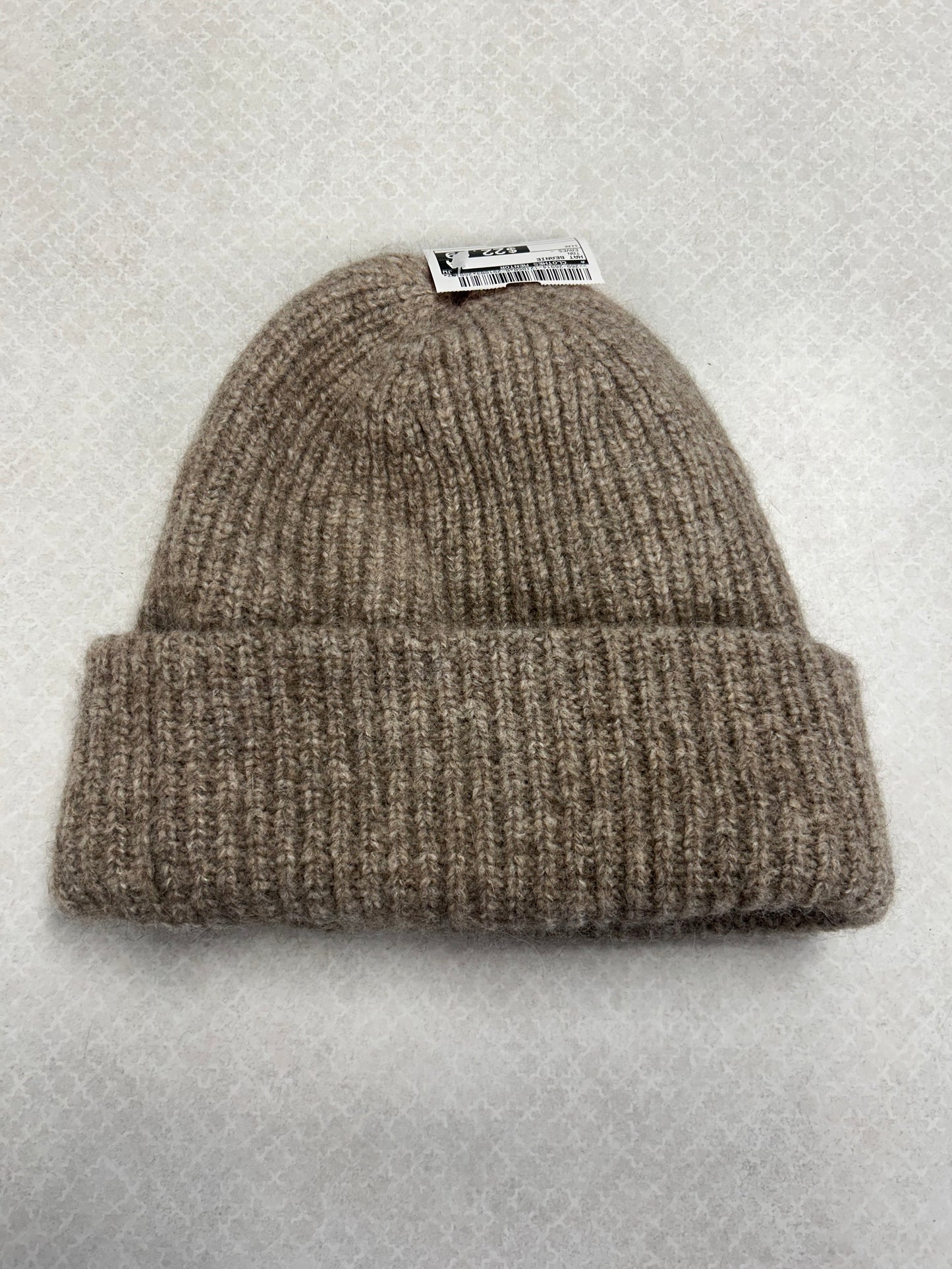 Hat Beanie By Clothes Mentor In Tan