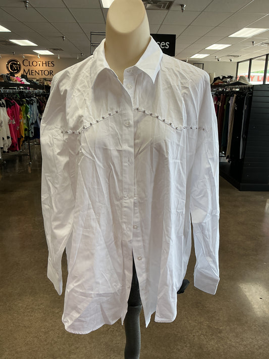 Top Ls By Zara In White, Size:S