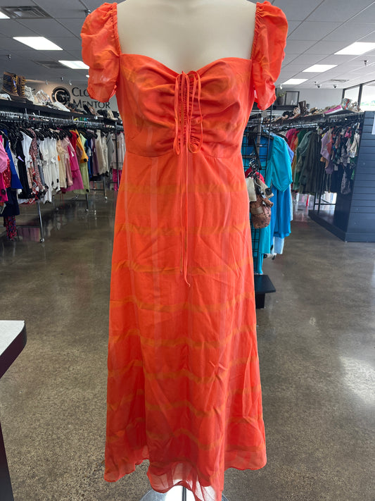 Dress Casual Maxi By Antonio Melani In Orange, Size:6