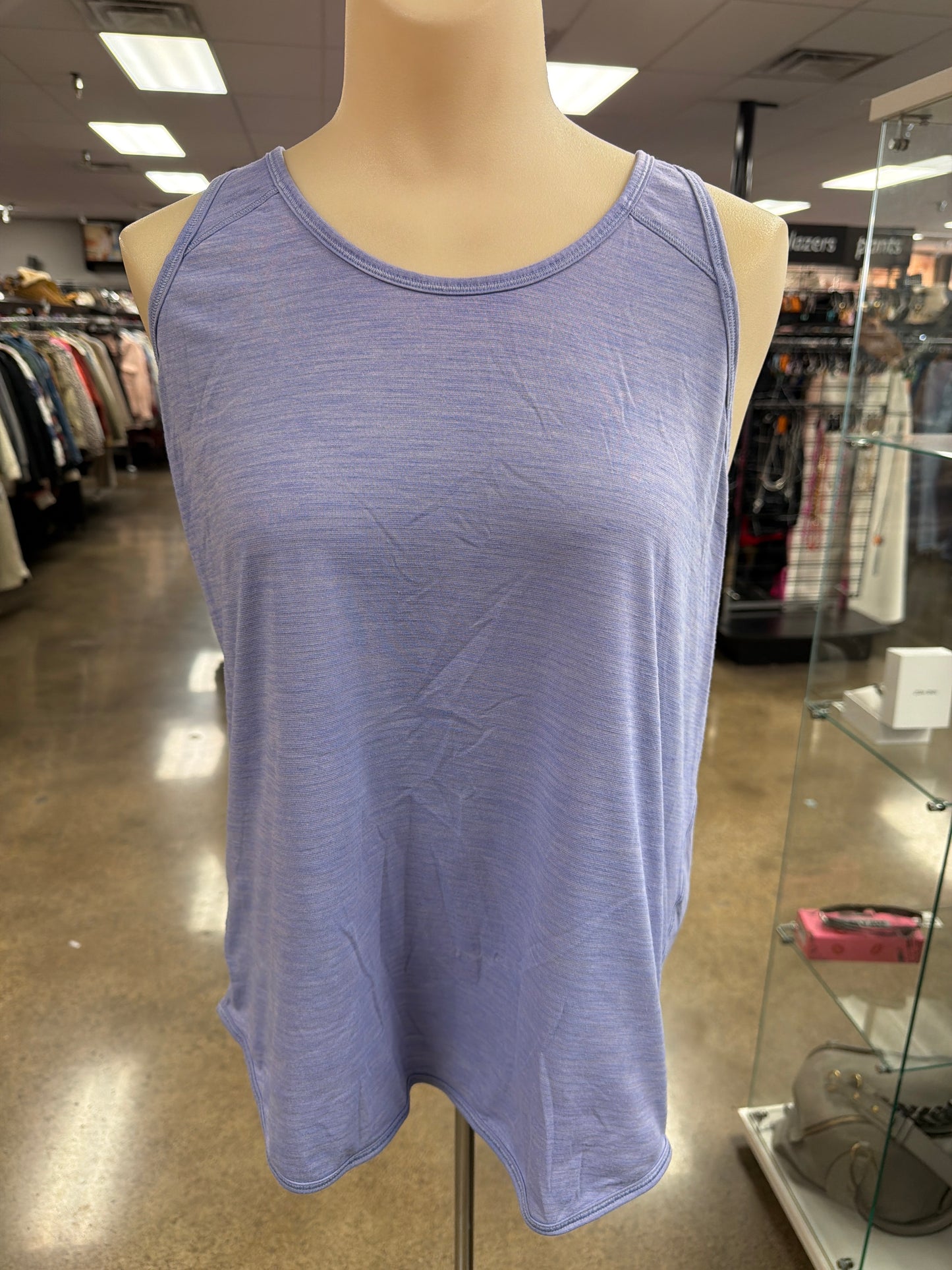 Athletic Tank Top By Lululemon In Blue, Size:S