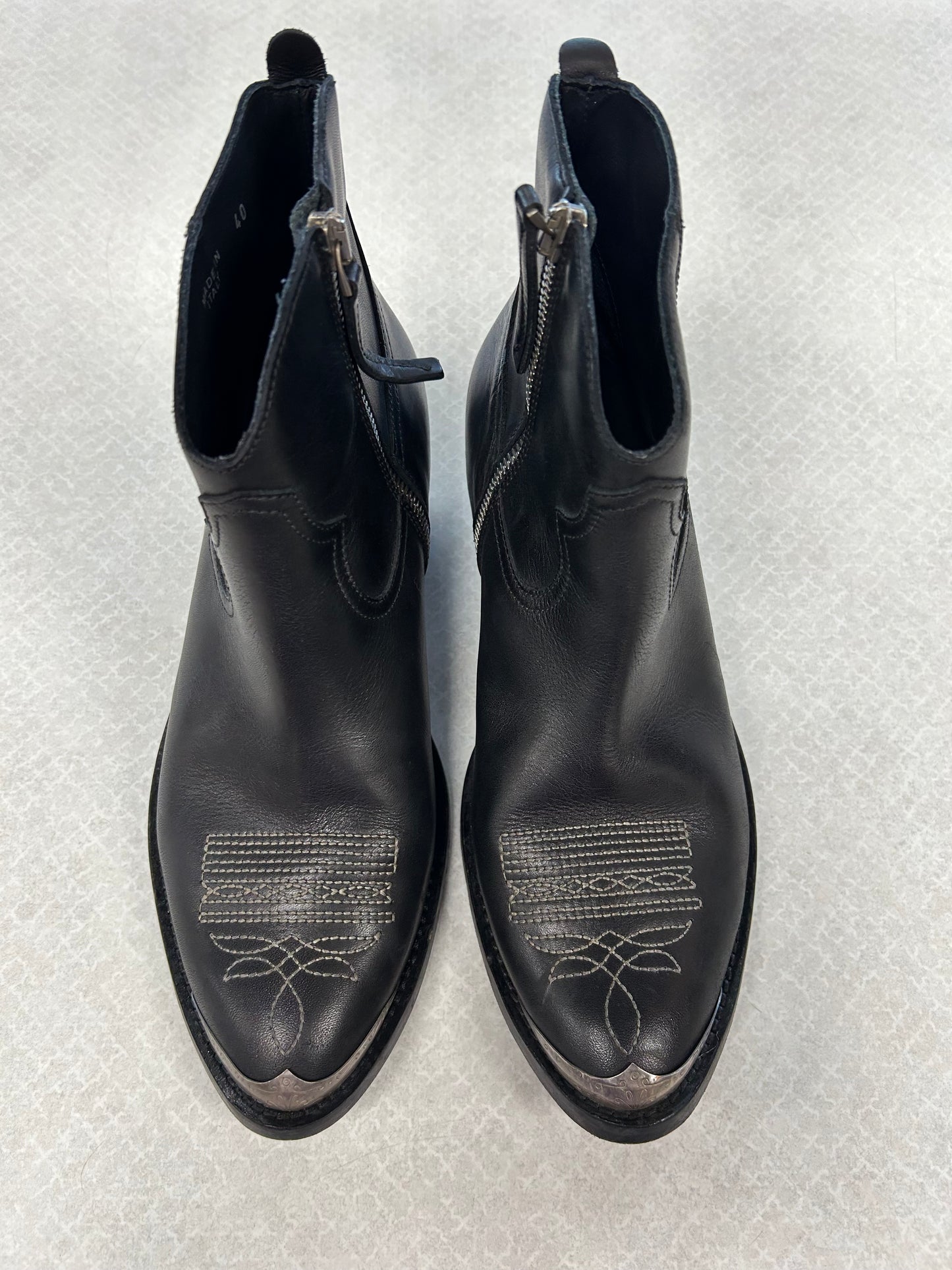 Boots Luxury Designer By Golden Goose In Black, Size:10/40