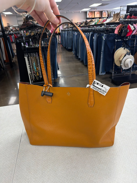 Tote Designer By Tory Burch In Brown, Size:Large