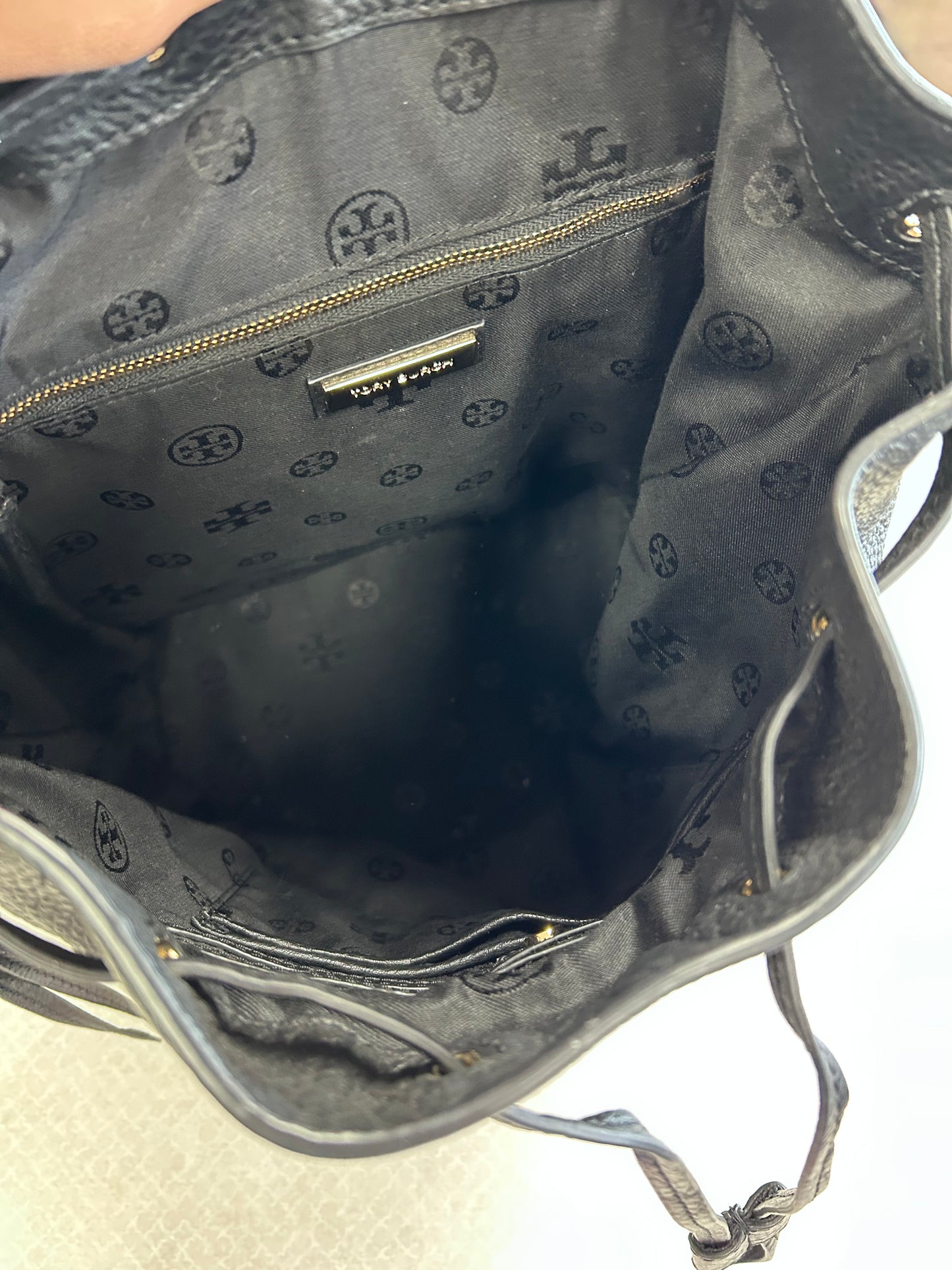 Backpack Designer By Tory Burch In Black, Size:Large