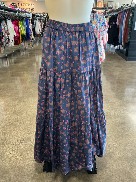 Skirt Maxi By Clothes Mentor In Blue & Pink, Size:Xs